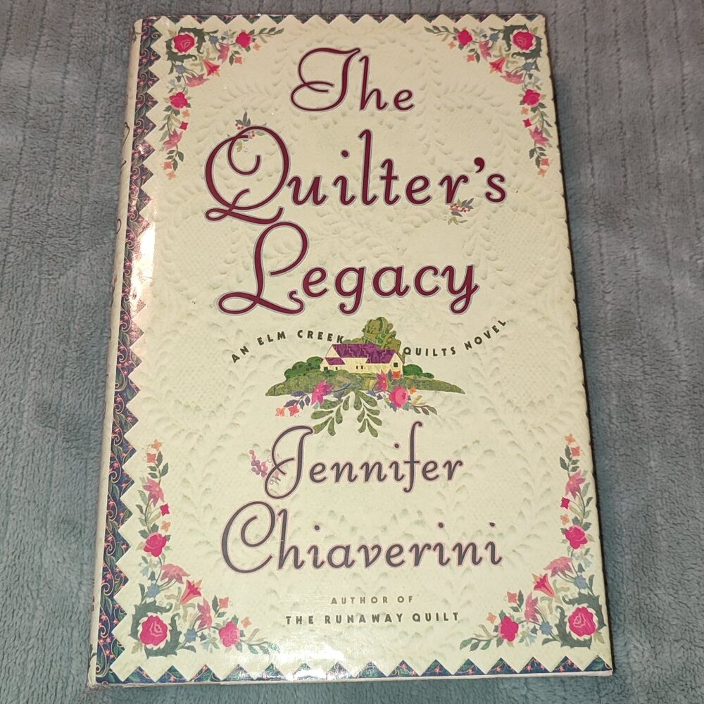 Book The Quilter's Legacy Mystery Jennifer Chiaverini Suspense Folksy History